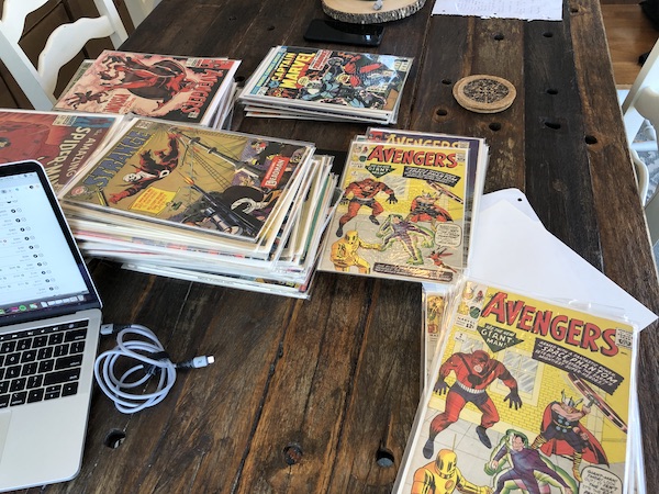 Great Silver Age finds in the 56-box comic book collection