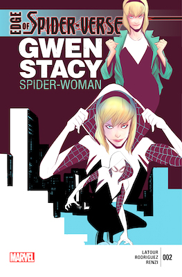 Hot Comics #18: Edge of Spider Verse 2, 1st Spider-Gwen. Click to order a copy