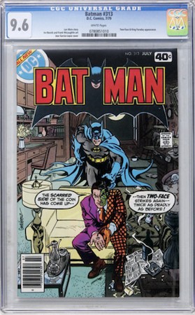 100 Hot Comics: Batman 313, 1st Tim Fox. Click to buy a copy from Goldin