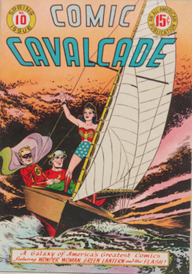 Comic Cavalcade #10. Click for current values.