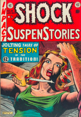 Shock Suspenstories #8. Click for current values.