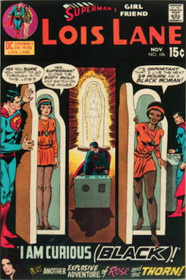 Superman's Girlfriend Lois Lane #106, Black Lois Story. Click for values