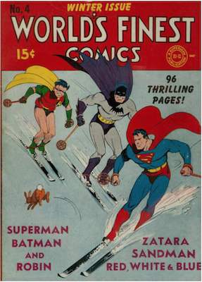 World's Finest Comics #4. Click for values.