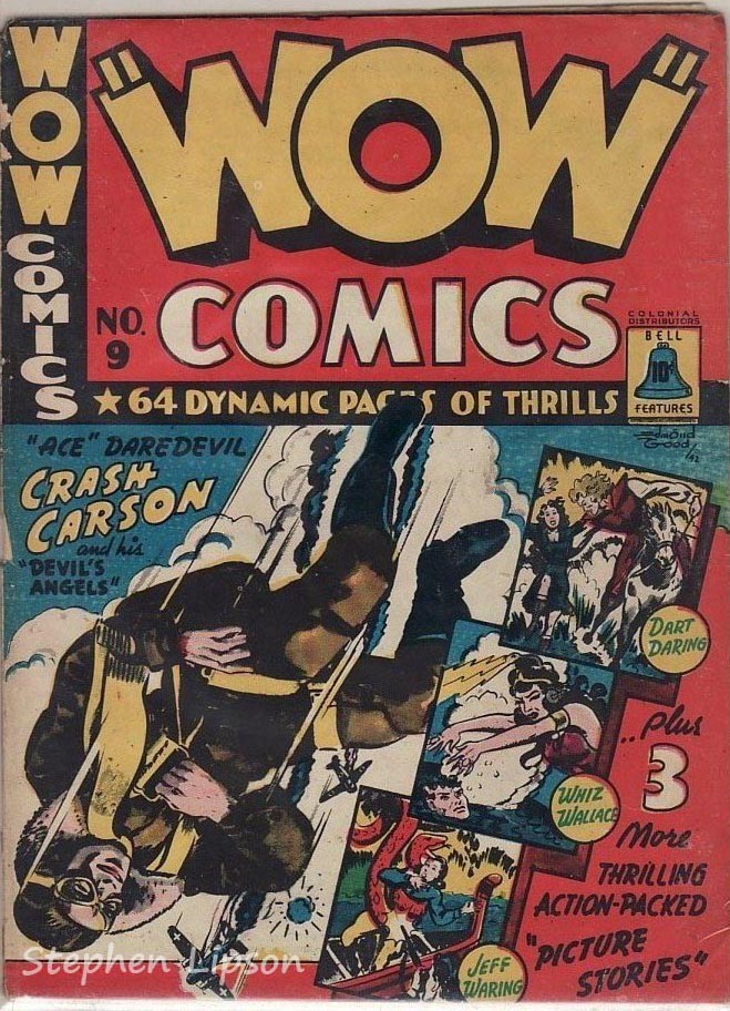 Bell Features WOW Comics #9