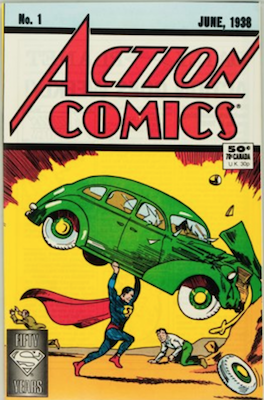 Action Comics #1 reprint by DC Comics in 1988