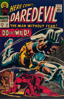 Click here to check the value of Daredevil Comic #23
