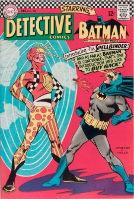 Origin and First Appearance, Spellbinder (Delbert Billings), Detective Comics #358, DC Comics, 1966. Click for value