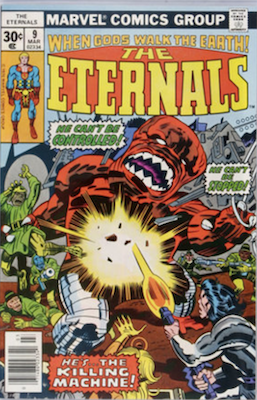 Marvel Comics Eternals #9: First Appearance of Sprite. Click to buy