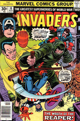 Marvel The Invaders #20 First Full Union Jack II Appearance 1977 Diamond  Variant