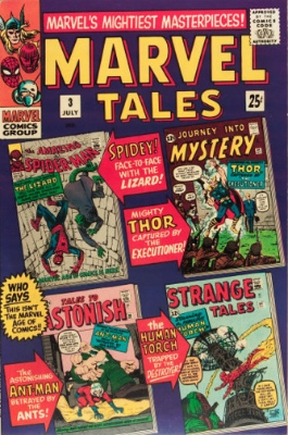 Marvel Tales #3: Reprints Tales to Astonish Ant-Man story. Click for values