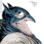 Batman vs Penguin?! A cross between the two, as imagined by Todd McFarlane