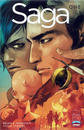 Saga #1 (2012): Retailer Incentive variant. Click for value