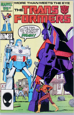 Click to see the value of Transformers Comics #20