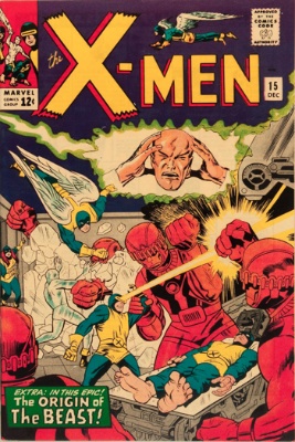 X-Men #15: origin of The Beast. Click to buy at Goldin
