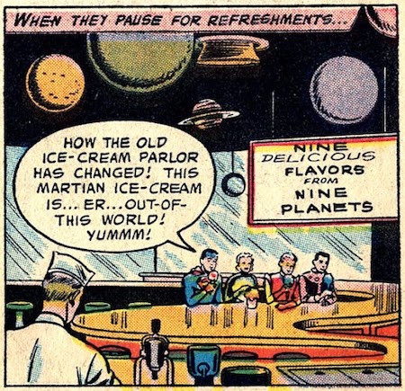 Adventure Comics #247: Nine Planets Ice Cream
