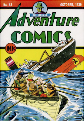 Adventure Comics #43. Click for values.