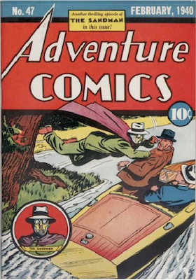 Adventure Comics #47. Click for values