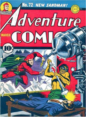 Adventure Comics #72. Click for values.