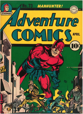 Adventure Comics #73. Click for values.