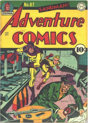 Adventure Comics #87. Click for values.