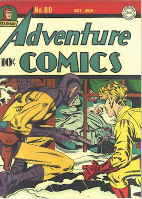 Adventure Comics #88. Click for values.