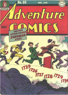 Adventure Comics #89. Click for values.