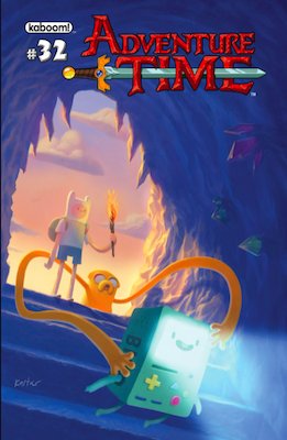 Adventure Time Comic #32. Click here for values.