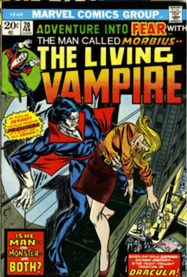 Morbius the Living Vampire: Adventure into Fear #20. Click to buy a copy