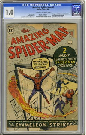 THIS Amazing Spider-Man #1 in CGC 1.0... with pieces missing... OR MAYBE...