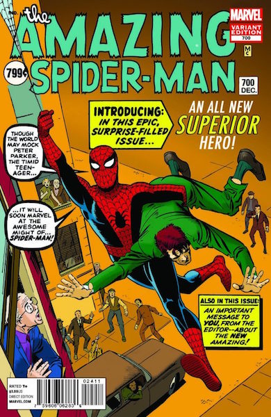 #24: Amazing Spider-man 700 Ditko Variant (2013)