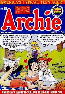 Archie Comics #68. Click for current values.