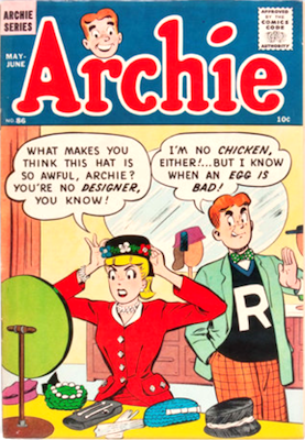 Archie Comics #86. Click for current values.