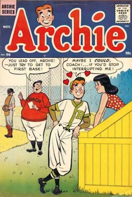 Archie Comics #96. Click for current values.