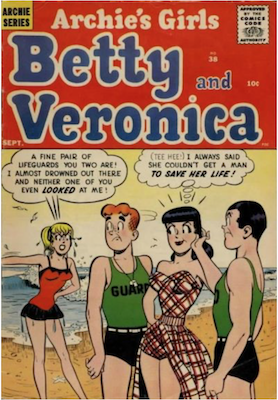 Archie's Girls Betty and Veronica #38. Click for current values.
