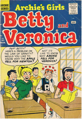 Archie's Girls Betty and Veronica #63. Click for current values.