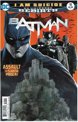 Batman #10 (2016). Click for values.