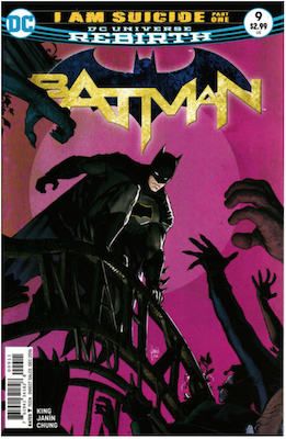 Batman #9 (2016). Click for values.