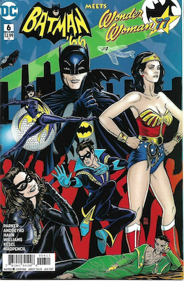 Batman '66 meets WonderWoman '77 #6 (2017). Click for values.