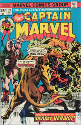 Captain Marvel #39. Click for current values.