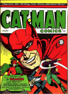 Cat-Man Comics #10. Click for current values.