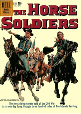 Four Color #1048: The Horse Soldiers (John Wayne). Click for values.