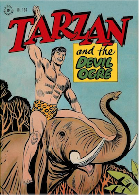 Tarzan: Four Color #134. Dell Comics. Click for values