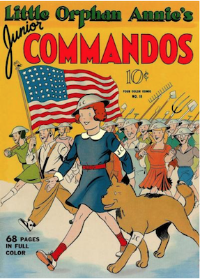 Four Color #18: Little Orphan Annie's Junior Commandos. Click for values.