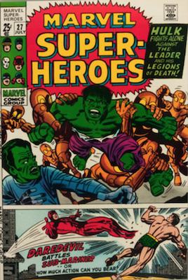 Marvel Super-Heroes #27. Click for values