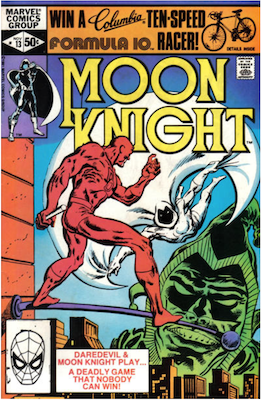 Moon Knight #13. Click for values.