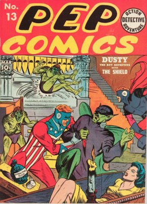 Pep Comics #13. Click for current values.