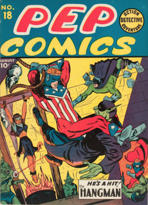 Pep Comics #18. Click for current values.