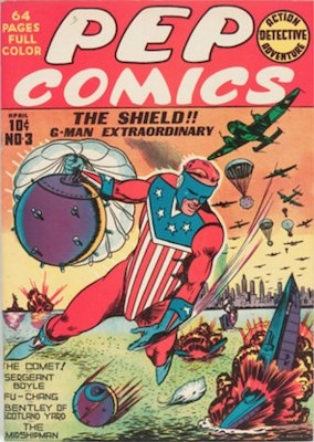 Pep Comics #3. Click for current values.