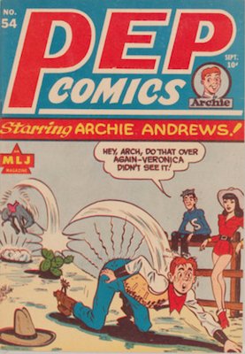 Pep Comics #54. Click for current values.