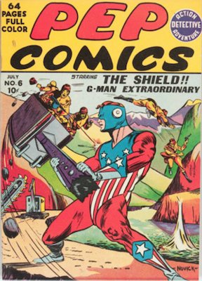 Pep Comics #6. Click for current values.